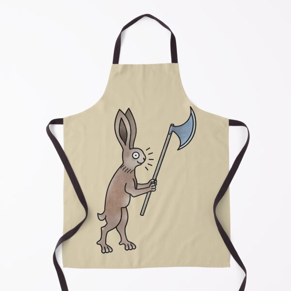 Item preview, Medieval Marginalia Rabbit Psycho designed and sold by MargiKnights.