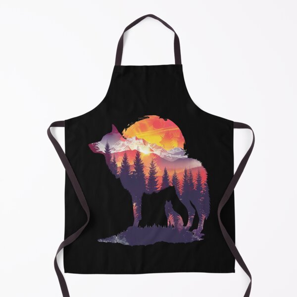 Item preview, Wolf Landscape Nature designed and sold by NicolasGlowArt.