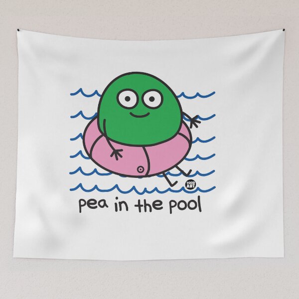 Item preview, PEA IN THE POOL designed and sold by TODD GOLDMAN.