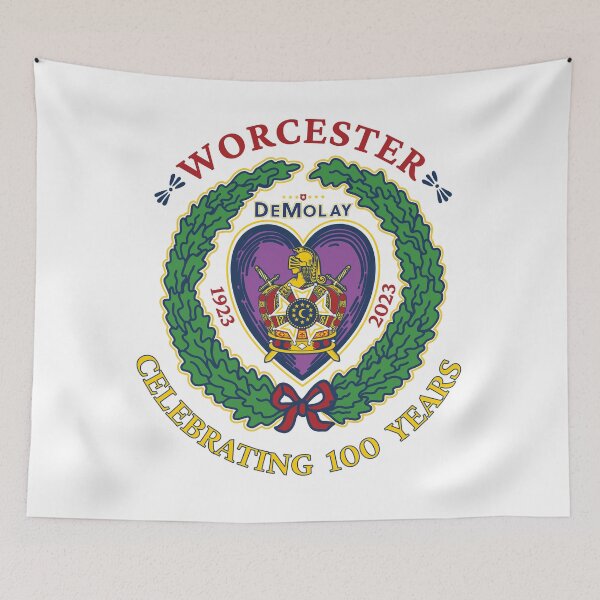 Item preview, Heart of Worcester DeMolay 100 year celebration designed and sold by Janet Simpkins.