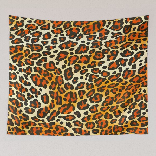 Item preview, Leopard spots pattern v7 designed and sold by JaReVa.