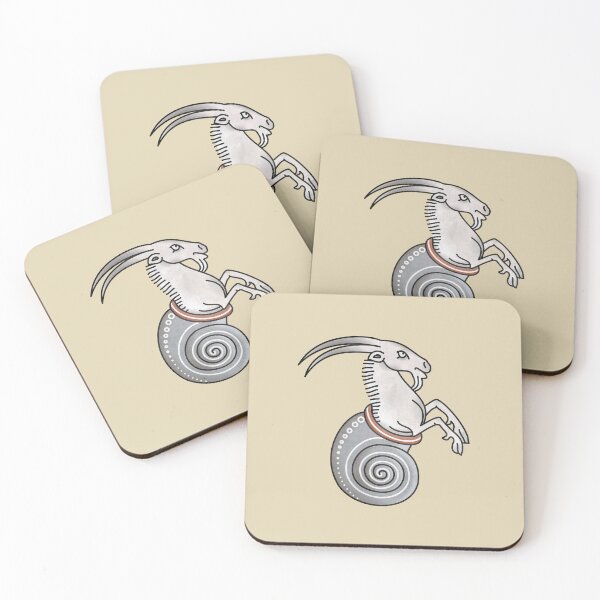 Item preview, Medieval Marginalia Goat-Snail designed and sold by MargiKnights.