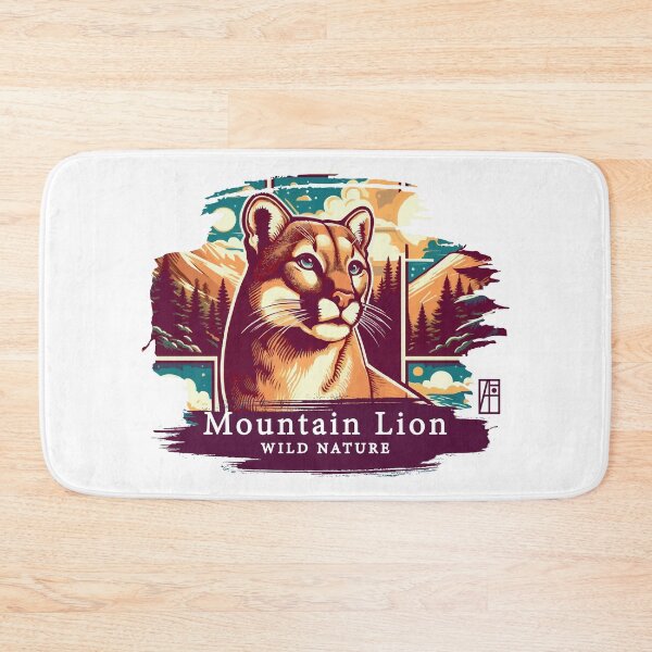 Item preview, Mountain Lion - WILD NATURE - MOUNTAIN LION -12 designed and sold by ArtProjectShop.