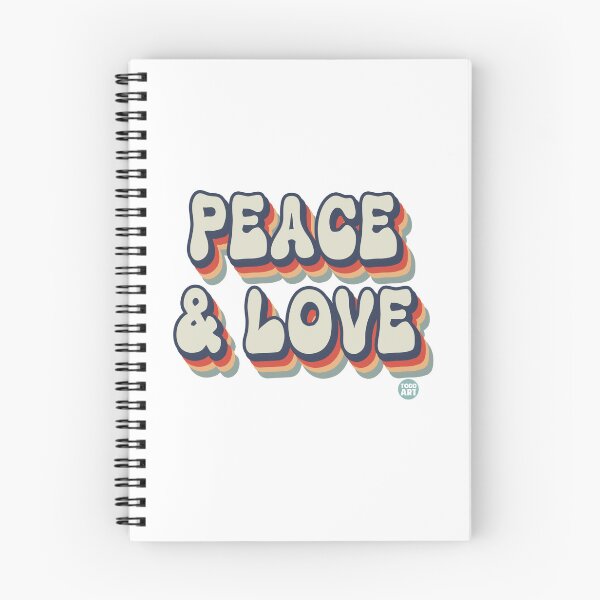 Item preview, PEACE & LOVE RETRO designed and sold by TODD GOLDMAN.