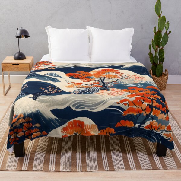 Item preview, Japanese art inspired pattern designed and sold by CulturalVibes.
