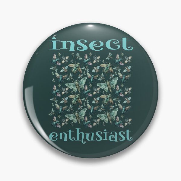 Item preview, Cicada pattern Insect Enthusiasts entomology blue designed and sold by AlchemyColor.
