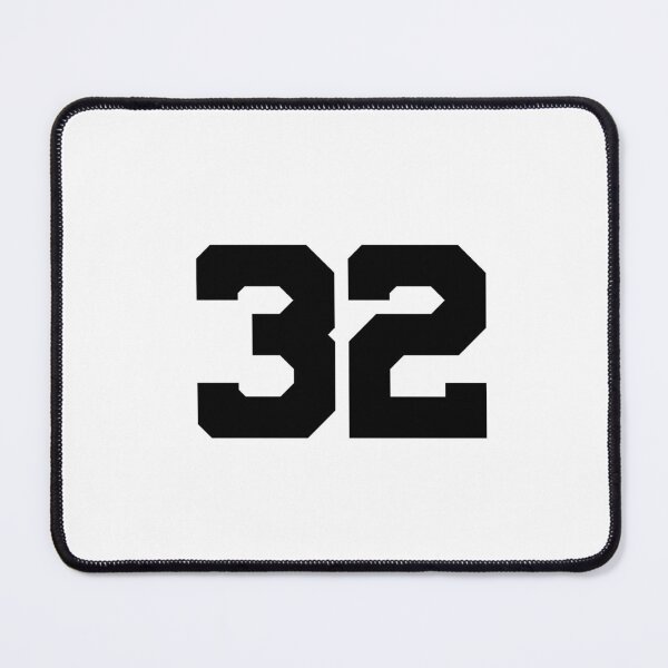 Item preview, 32, thirty-two, black, University designed and sold by Numbers-Art.
