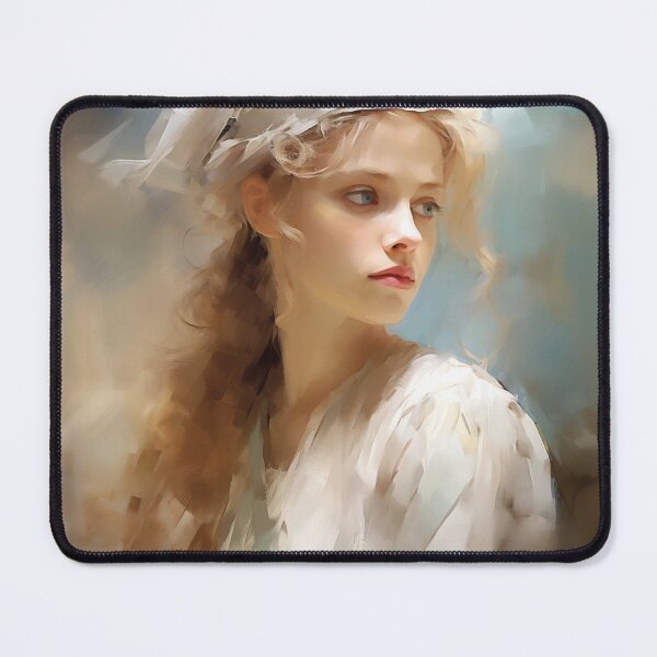 Item preview, Portrait - The Miller's Daughter | Light & Dark Academia designed and sold by AniDragonfly.