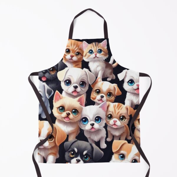 Item preview, Cute puppies and cats with big eyes designed and sold by Magui89.