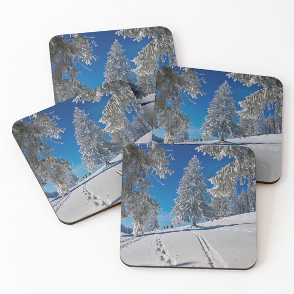 Item preview, Trees in fresh snow splendour in Switzerland designed and sold by Foto-Kraemer-.
