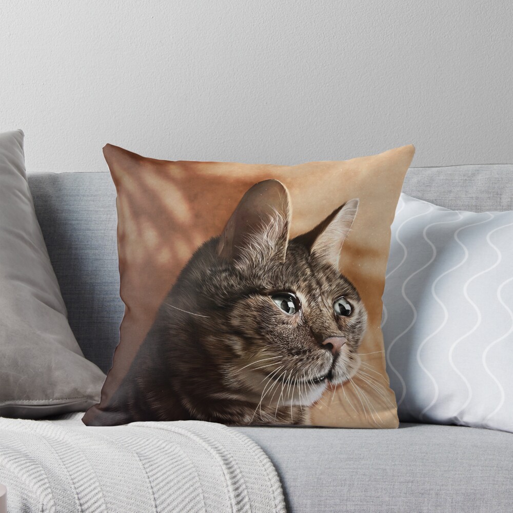 Item preview, Throw Pillow designed and sold by PixelPonderer.