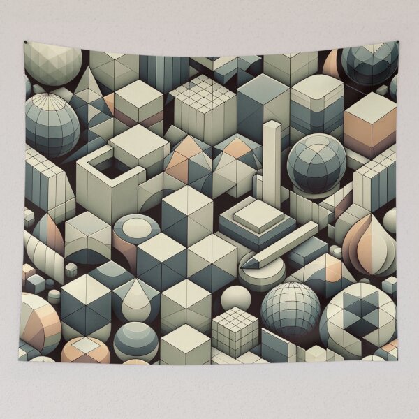 Item preview, Sculptural Geometric Nexus designed and sold by FarBeyound.