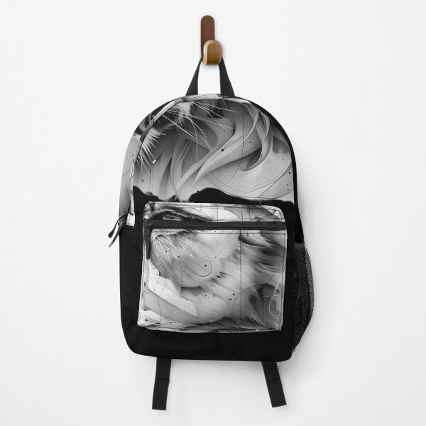 Item preview, Majestic Lion Portrait in Monochrome With Artistic Strokes and Splatter Effects designed and sold by Reichcorp.