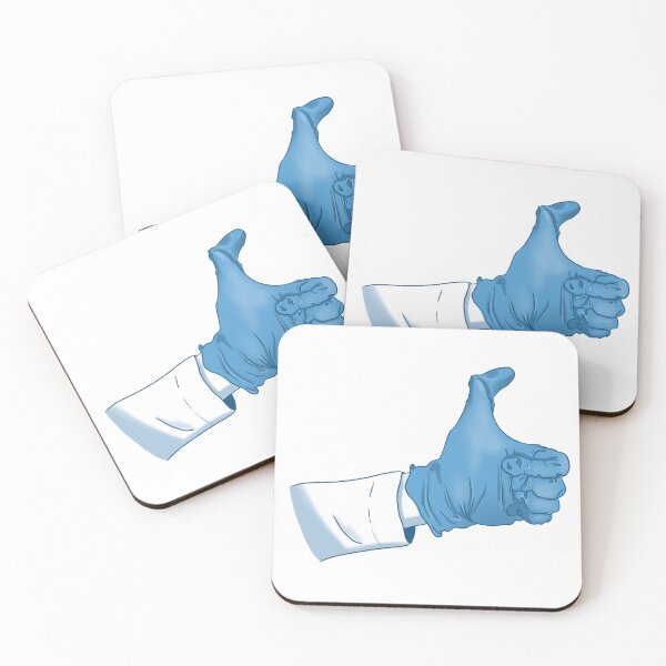 Item preview, Thumbs up for nitrile gloves (no text) designed and sold by Science Lab Designs.