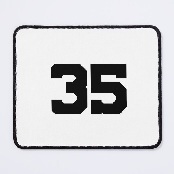 Item preview, 35, thirty-five, black, University designed and sold by Numbers-Art.