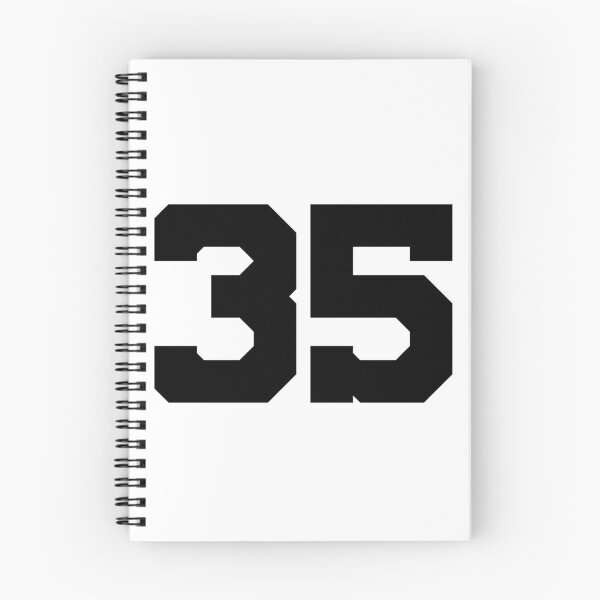Item preview, 35, thirty-five, black, University designed and sold by Numbers-Art.