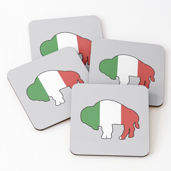 Item preview, Buffalo Italian Flag Silhouette designed and sold by bamatt30.