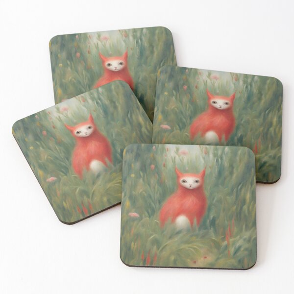 Item preview, little cat hiding designed and sold by ohsopurposeless.