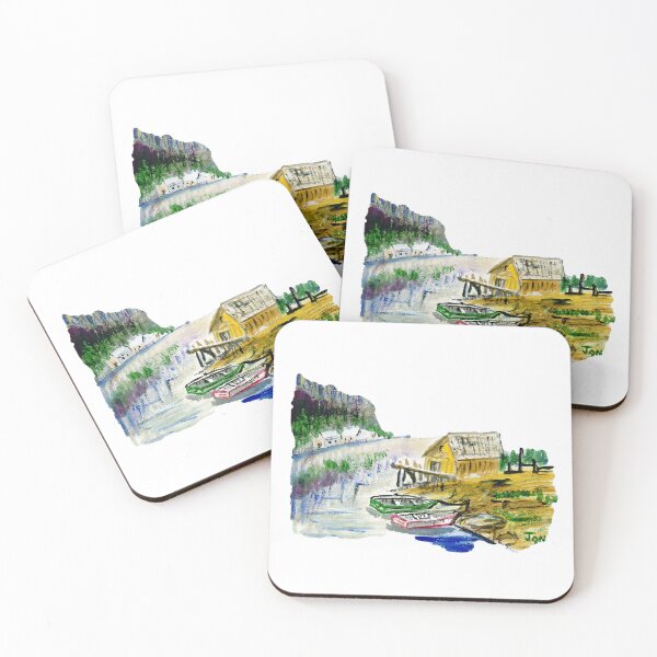Item preview, Dock Scene designed and sold by Misfitcane.