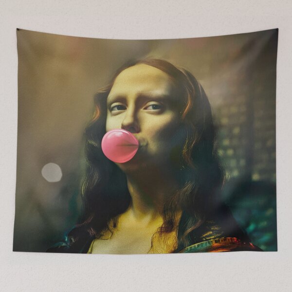 Item preview, Smile in Sugar: The Bubblegum Mona Lisa designed and sold by Timegraf.