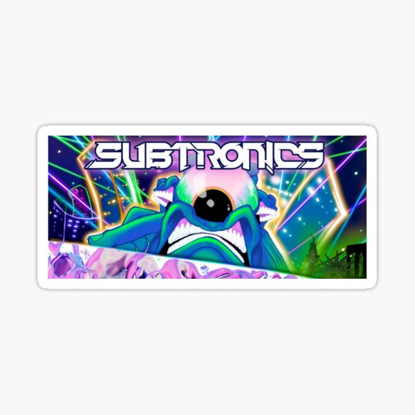 Artikel-Vorschau von Subtronics Alien in der Stadt, designt und verkauft von Artbyalie.