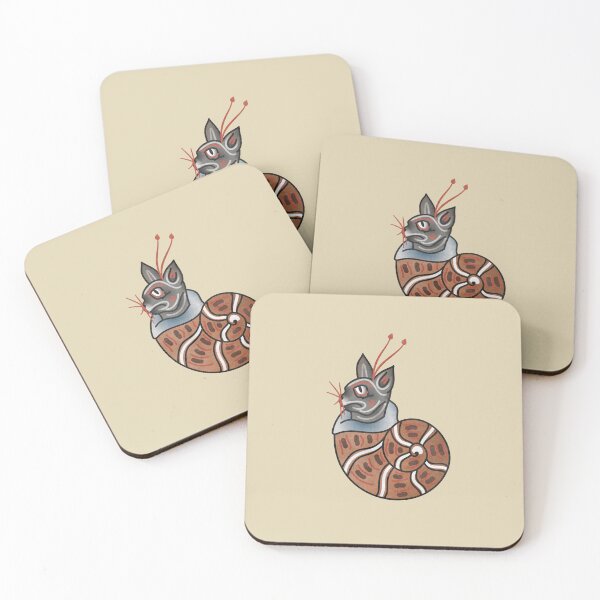Item preview, Medieval Marginalia Cat-Snail designed and sold by MargiKnights.