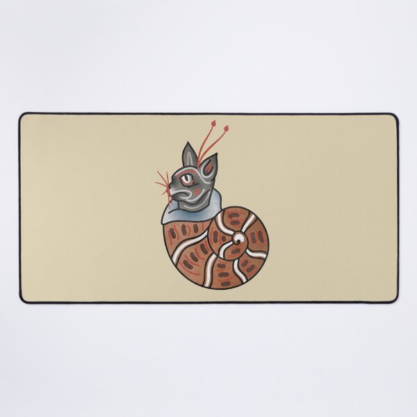 Item preview, Medieval Marginalia Cat-Snail designed and sold by MargiKnights.
