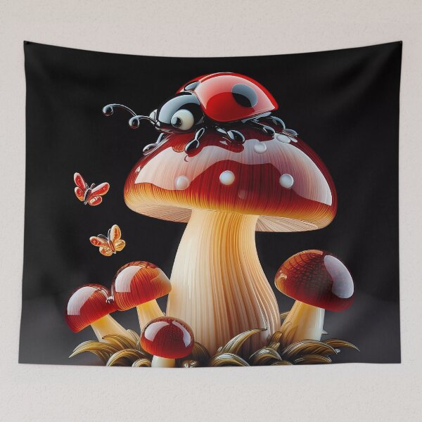 Item preview, Glass effect ladybird.  designed and sold by ShazellArt.
