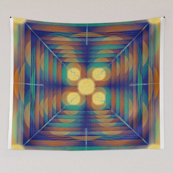 Item preview, Some Mum Suns and Their Auras Quilt designed and sold by StudioBoomBoom.