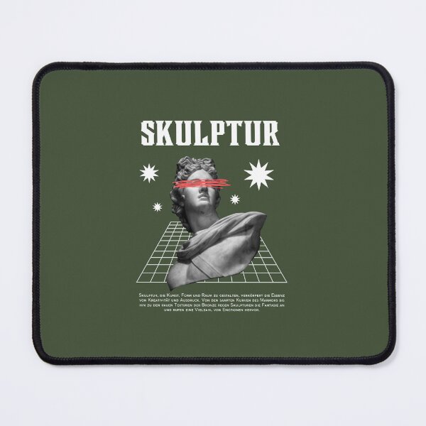 Item preview, Skulptur | Statue Illustration | Green Background designed and sold by RM-Journey.
