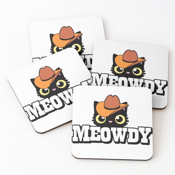 Item preview, "Meowdy" Funny Cat Shirt - The Purr-fect Tee for Cat Lovers designed and sold by corrows.