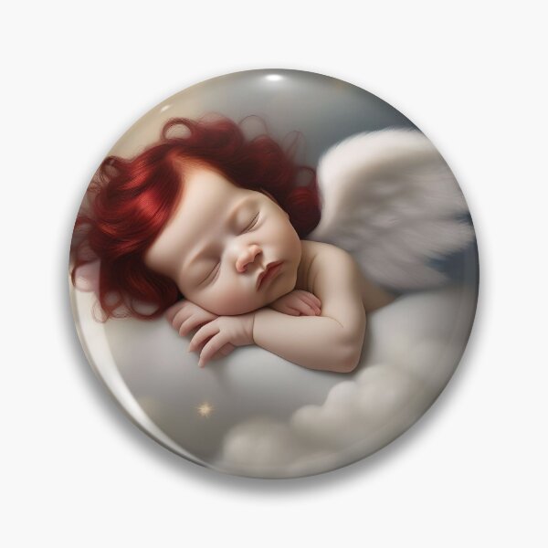 Item preview, Red haired angel designed and sold by JadeTheCookie.