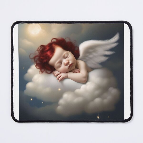 Item preview, Red haired angel designed and sold by JadeTheCookie.
