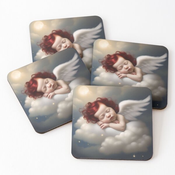 Item preview, Red haired angel designed and sold by JadeTheCookie.