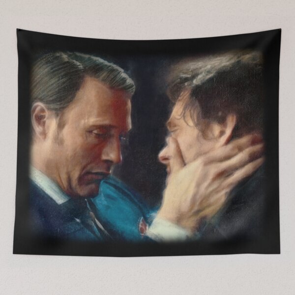Item preview, Hannibal and Will in Hannigram Delirium designed and sold by orionlodubyal.