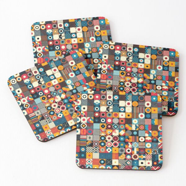 Item preview, Full color's squares - Best sales 2024 in " patterns " category designed and sold by NovaMode.