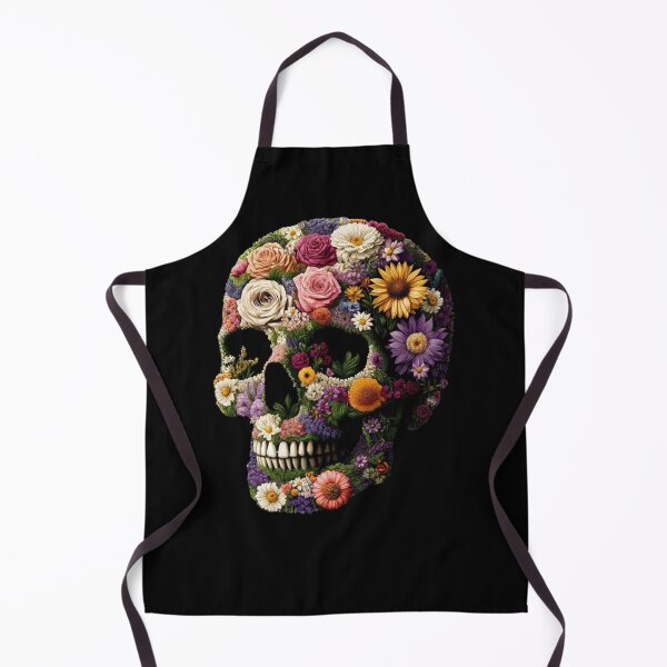 Item preview, Flowering Skull designed and sold by Blink Art Studio.