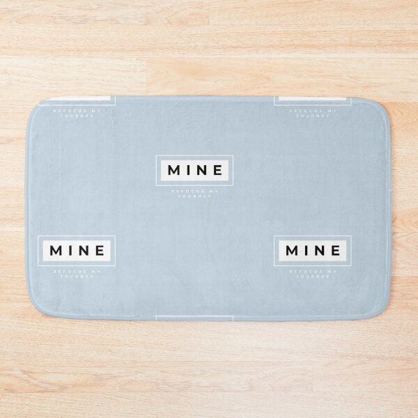 Item preview, Mine | Pastel Blue Background designed and sold by RM-Journey.