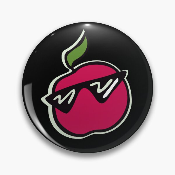 Item preview, Cool Apple but Pink - In Black designed and sold by Applecheeks255.