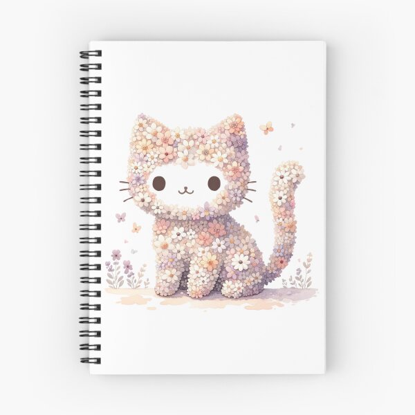 Item preview, Flowering Purrball designed and sold by Blink Art Studio.