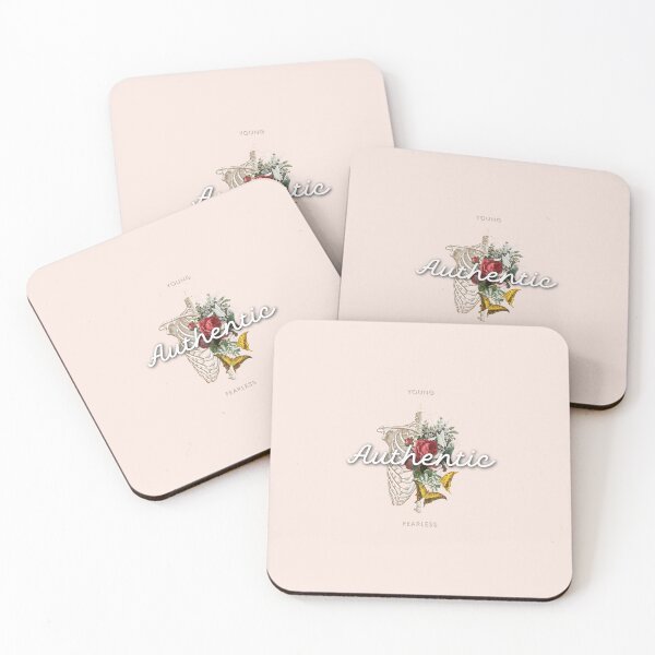 Item preview, YOUNG - Authentic - FEARLESS | Pastel Pink Background designed and sold by RM-Journey.