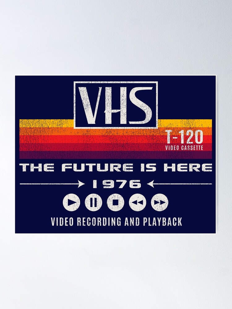 VHS The Future Is Here 1976 Worn Out Dks | Poster