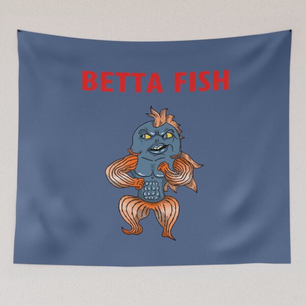 Item preview, Beware of fighting fish designed and sold by AyseAkcay.