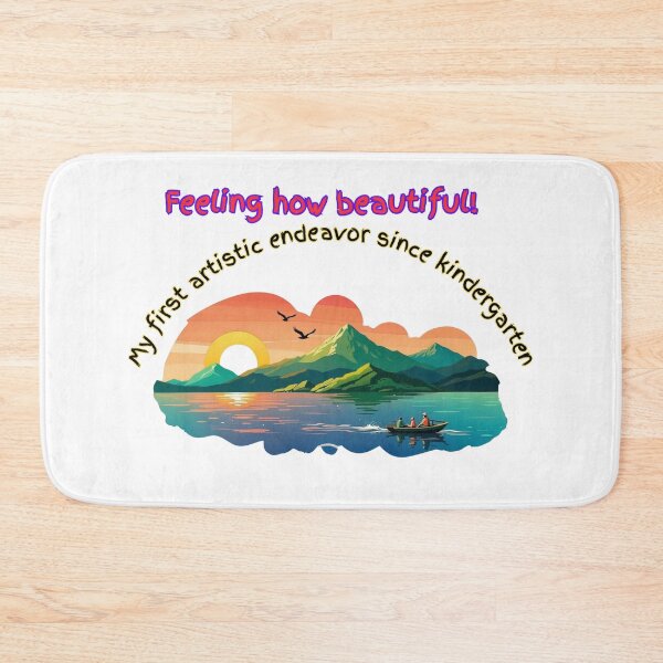 Item preview, Feeling how beautiful! My first artistic endeavor since kindergarten designed and sold by RoseAIArtRhythm.