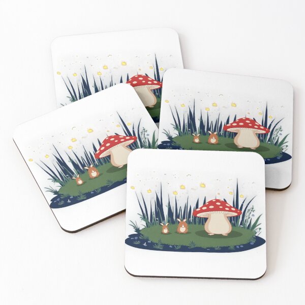 Item preview, Residents of the Mushroom Forest designed and sold by omerfdln34.