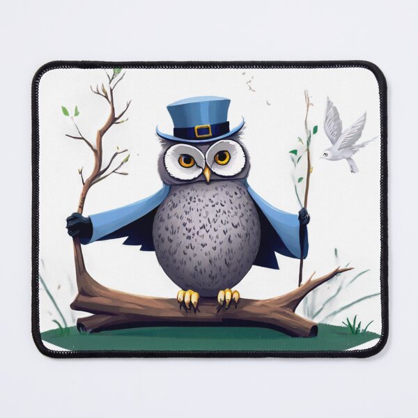 Item preview, Forest Night Guard Scary Owl designed and sold by omerfdln34.