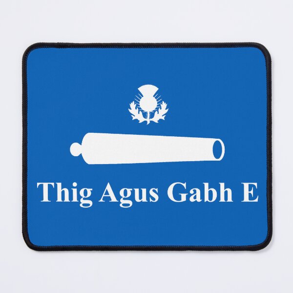 Item preview, Scottish Gaelic Blue and White CATI Flag (gorm is geal Albannach bratach ‘thig agus gabh e’) designed and sold by JonathanR1994.