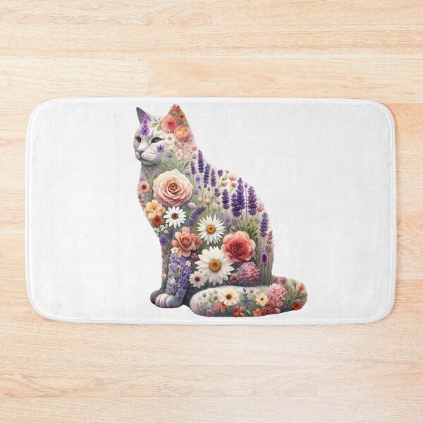 Item preview, Flowering Purrball designed and sold by Blink Art Studio.