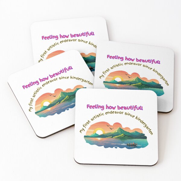 Item preview, Feeling how beautiful! My first artistic endeavor since kindergarten designed and sold by RoseAIArtRhythm.