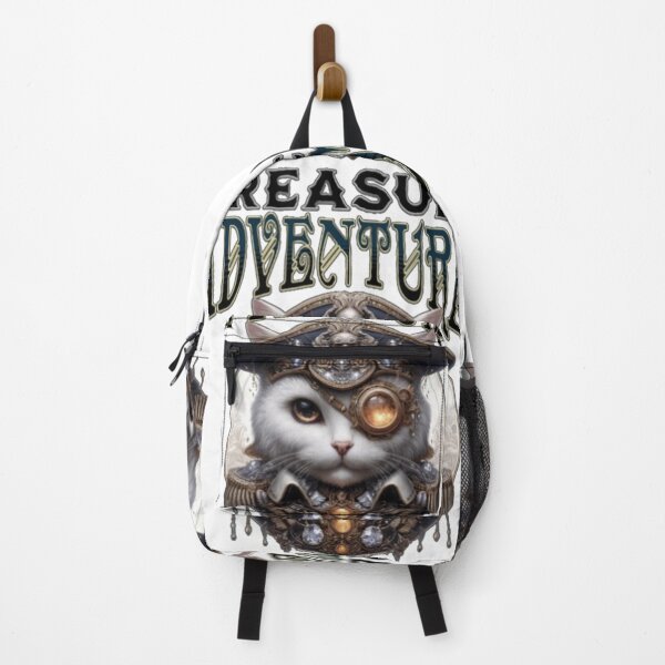Item preview, White Cat Sailing Adventures Treasure Hunt Boating designed and sold by JediKittenWars.